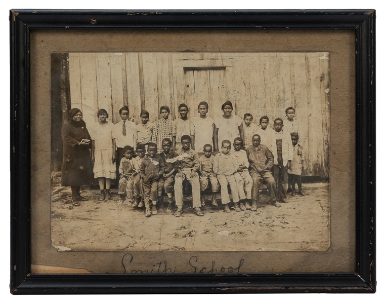  [PHOTOGRAPHS]. Smith School Portrait. [Ca. 1910s]. Silver g...