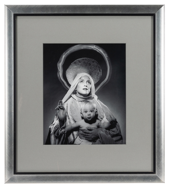  [PHOTOGRAPHS]. Madonna and Child. (American, 20th century)....