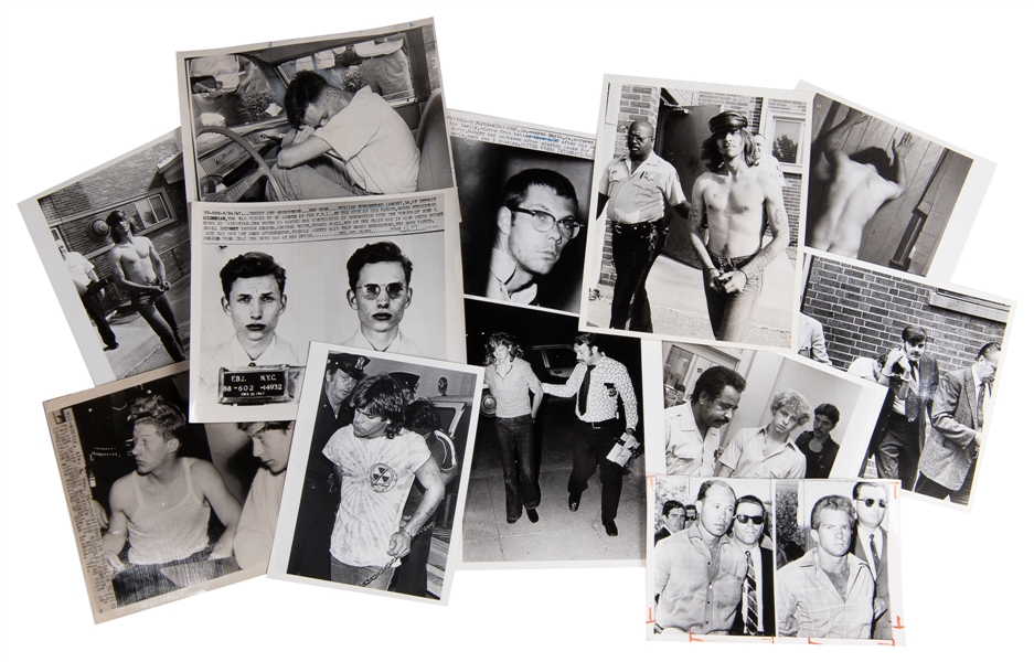  [PHOTOGRAPHS]. A group of 31 photographs of criminals in cu...