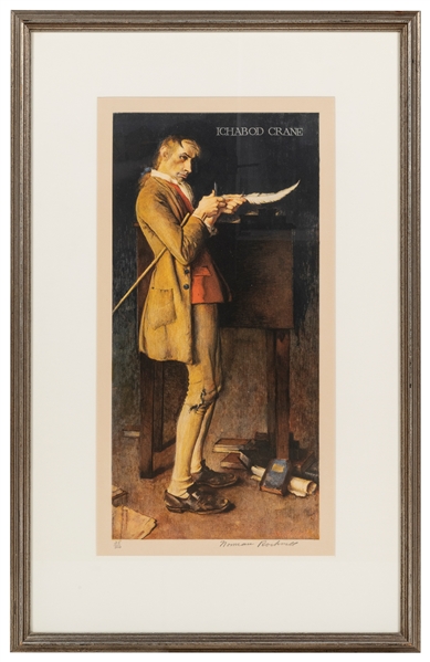  ROCKWELL, Norman (American, 1894-1978). Ichabod Crane. [193...