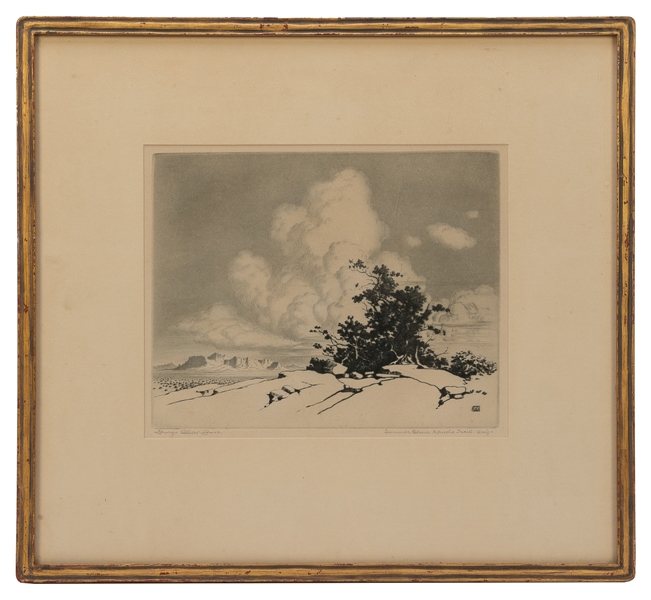  BURR, George Elbert (American, 1859-1939) Summer Cloud, Apa...