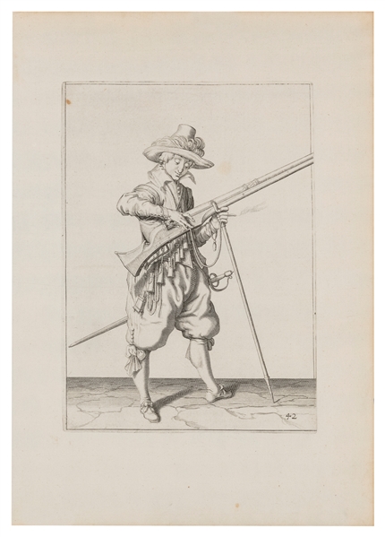  GHEYN, Jacques de, (Dutch, 1565-1629) from “Wapenhandelingh...