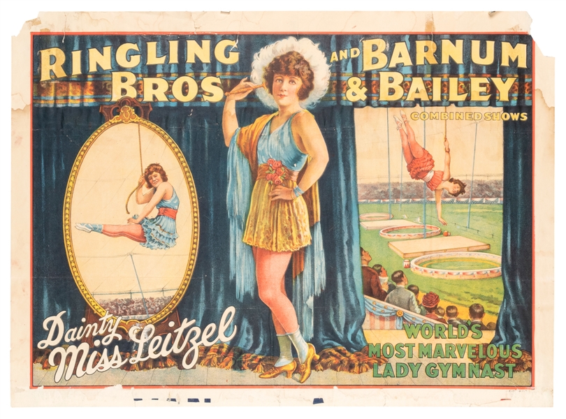  Ringling Brothers and Barnum & Bailey / Dainty Miss Leitzel...