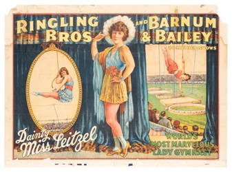  Ringling Brothers and Barnum & Bailey / Dainty Miss Leitzel...