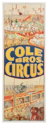  Cole Bros. Circus. Erie: Erie Litho & Ptg., Co., [ca. 1935]...