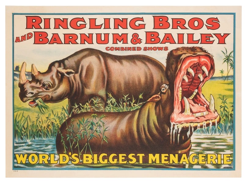  Ringling Brothers & Barnum and Bailey / World’s Biggest Men...