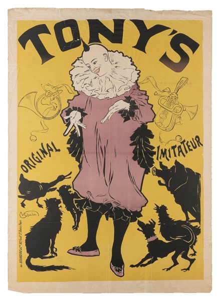  Tony’s Original Imitateur. Paris: Imp. Bourgerie & Cie., ca...