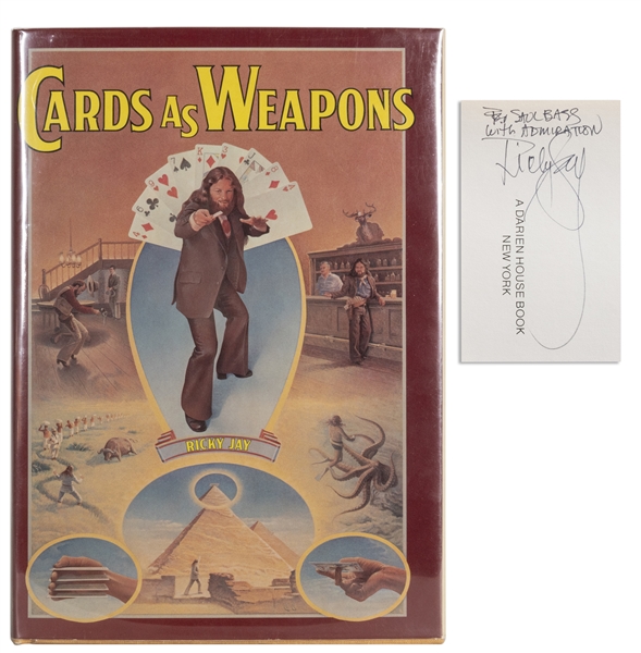  JAY, Ricky (1946-2018). Cards as Weapons. New York: Darien ...