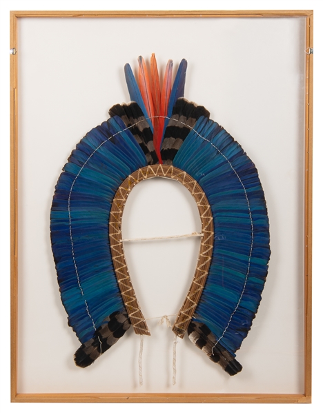  Brazilian Kayapo Indian Ceremonial Headdress. Exact tribe u...