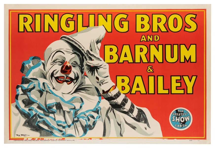  BAILEY, Bill. Ringling Bros. and Barnum & Bailey Circus / C...