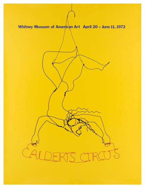  CALDER, Alexander (1898 – 1976). Calder’s Circus. Whitney M...