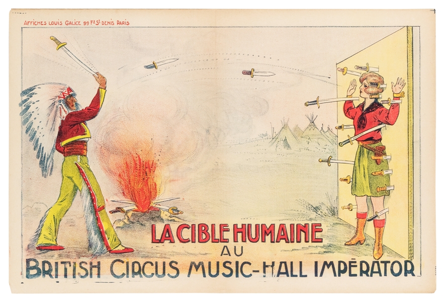  La Cible Humaine / British Circus Music-Hall Imperator. Par...