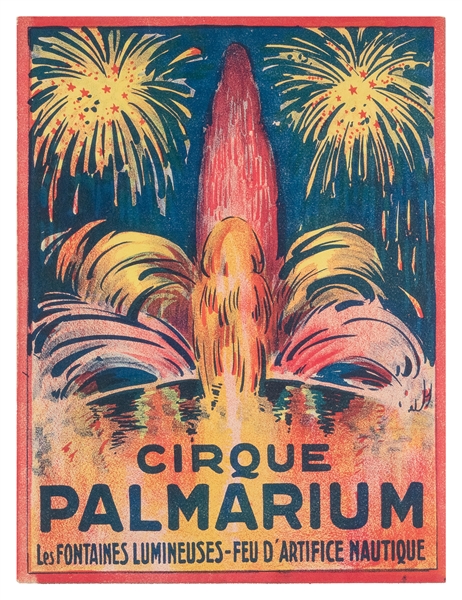  Cirque Palmarium / Les Fontaines Lumineuses – Feu D’Artific...