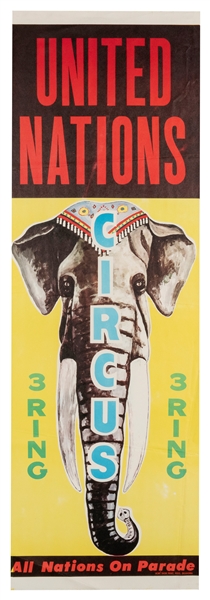  Collection of European Circus Posters. Europe, ca. 1960-70s...