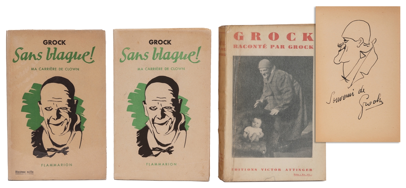  GROCK (pseudonym of WETTACH, Charles Adrien, 1880-1979). Gr...