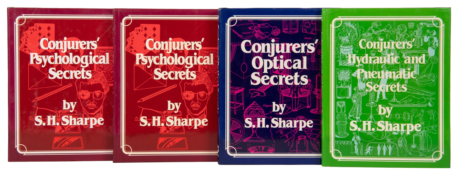  SHARPE, S.H. Set of Conjurors’ Secrets Books. Includes: Opt...