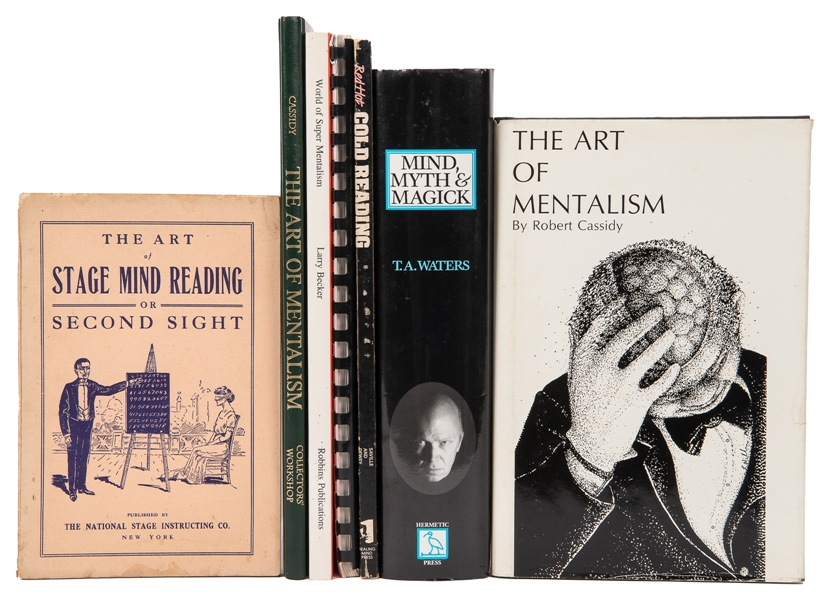  [MENTALISM]. Group of 7 books and booklets. Including: WATE...