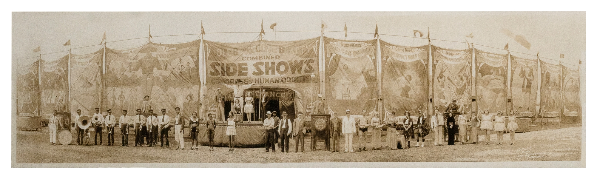  Cole Bros – Clyde Beatty Combined Side Shows. Congress of H...