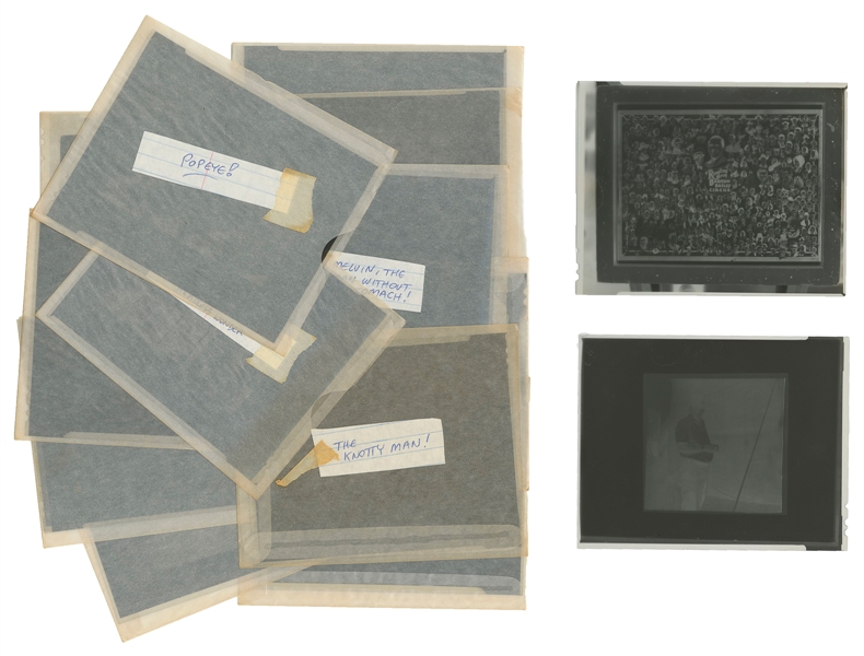  BURKHART, Mevlin (1907-2001). Collection of 27 Film Negativ...