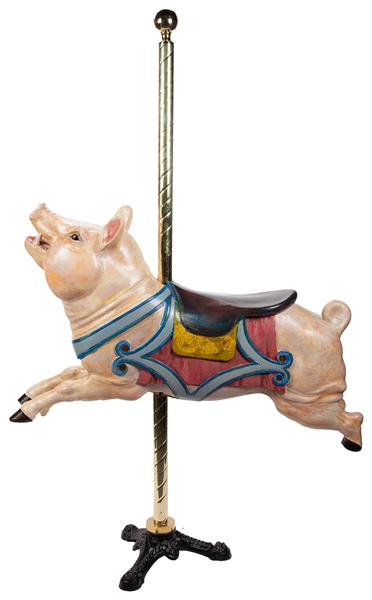  Dentzel Carousel Pig. Philadelphia: G.A. Dentzel Company, 1...