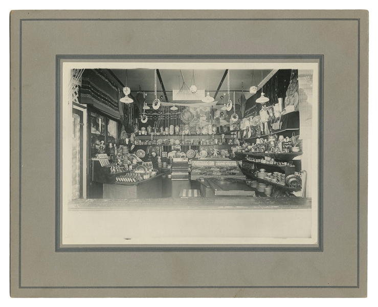  [CARNIVAL]. Photograph of a carnival game. Circa early 20th...