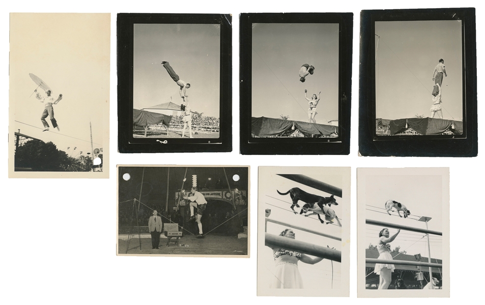  [CIRCUS—EPHEMERA]. Large and assorted file of American circ...