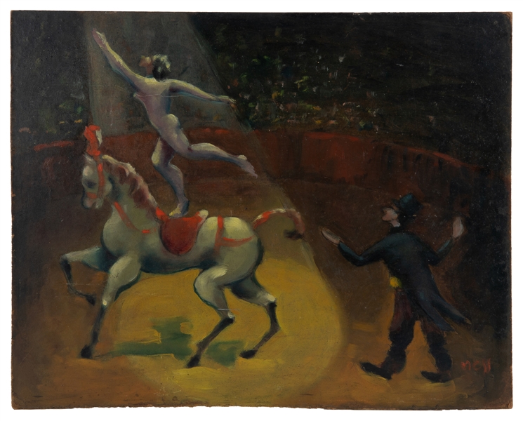  MESTACH, Jean-Willy (Belgian, 1926-2014). Untitled circus s...