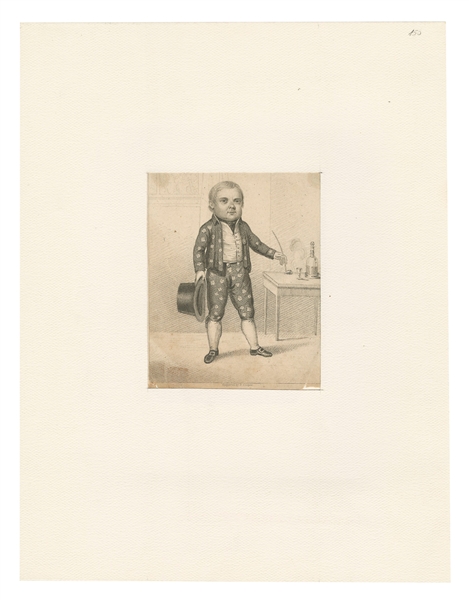  [LITTLE PEOPLE]. COOPER, R. (1793-1836). Simon Paap. Hand c...