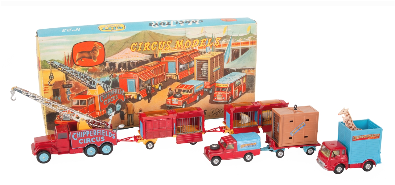  Corgi Chipperfield Circus Model Gift Set No. 23. London: Pl...