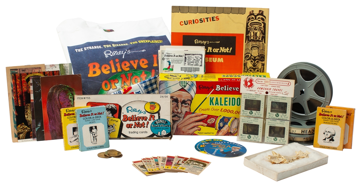  Collection of Ripley’s “Believe it or Not” Memorabilia. 194...