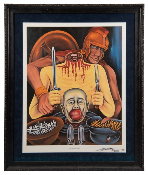  KEVORKIAN, Jack (American, 1928–2011). The Gourmet War. 200...