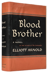  ARNOLD, Elliott (1912-1980). Blood Brother. New York: Duell...