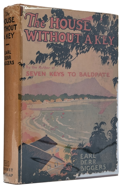  BIGGERS, Earl Derr (1884-1933). The House Without a Key. Ne...