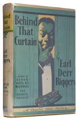  BIGGERS, Earl Derr (1884-1933). Behind That Curtain. Indian...