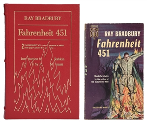  BRADBURY, Ray (1920-2012). A pair of Fahrenheit 451 titles,...