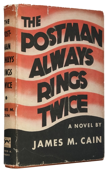  CAIN, James M. (1892-1977). The Postman Always Rings Twice....