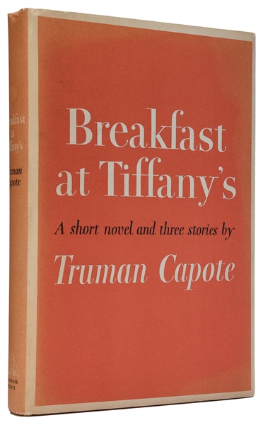  CAPOTE, Truman (1924-1984). Breakfast at Tiffany’s. New Yor...