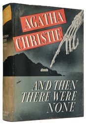  CHRISTIE, Agatha (1890-1976). And Then There Were None. New...