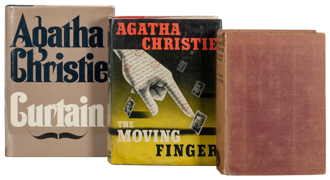  CHRISTIE, Agatha (1890-1976). A group of 3 titles, includin...