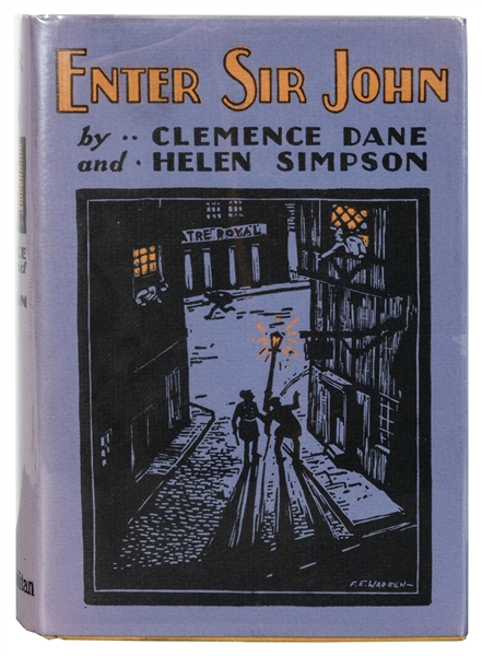  DANE, Clemence (1888-1965) and Helen SIMPSON (1897-1940). E...