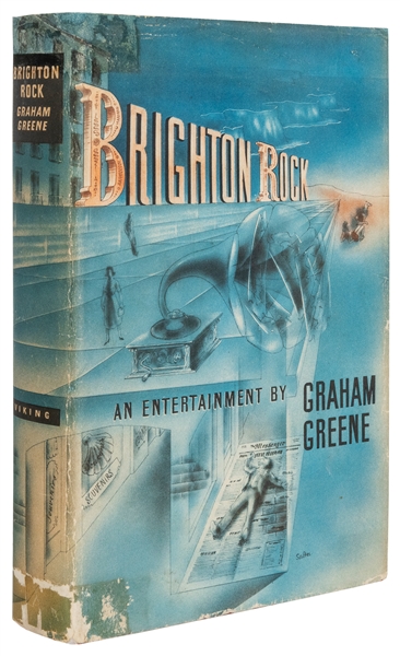  GREENE, Graham (1904-1991). Brighton Rock. New York: The Vi...