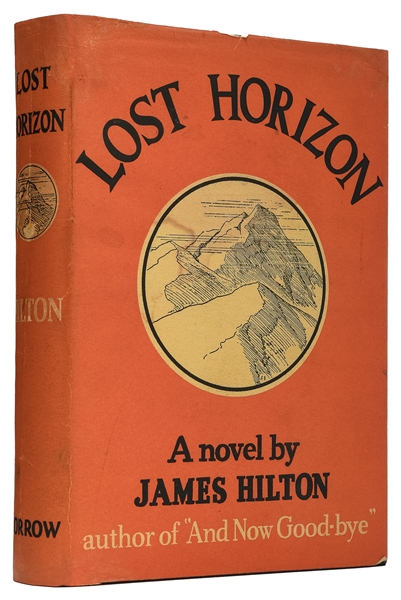  HILTON, James (1900-1954). Lost Horizon. New York: William ...