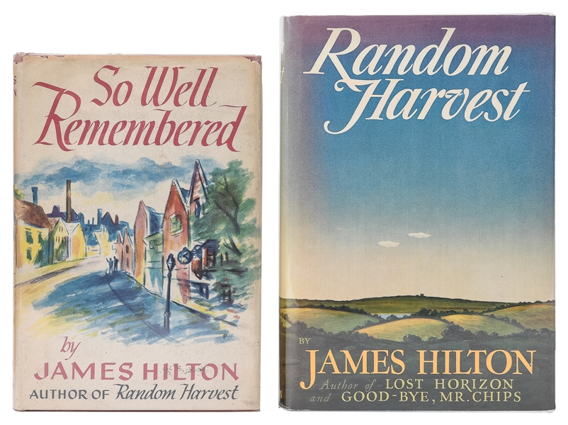  HILTON, James (1900–1954). A pair of first American edition...