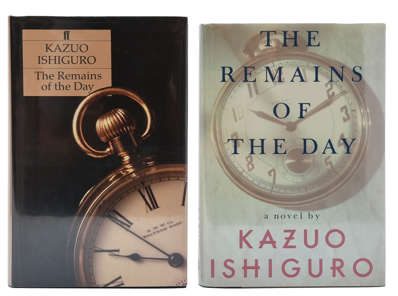  ISHIGURO, Kazuo (b. 1954). A pair of The Remains of the Day...