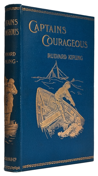  KIPLING, Rudyard (1865-1936). Captains Courageous. London: ...