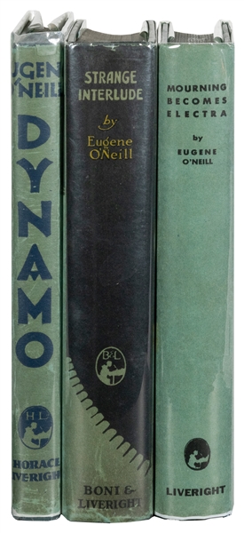  O’NEILL, Eugene (1888-1953). A group of 3 first editions, i...