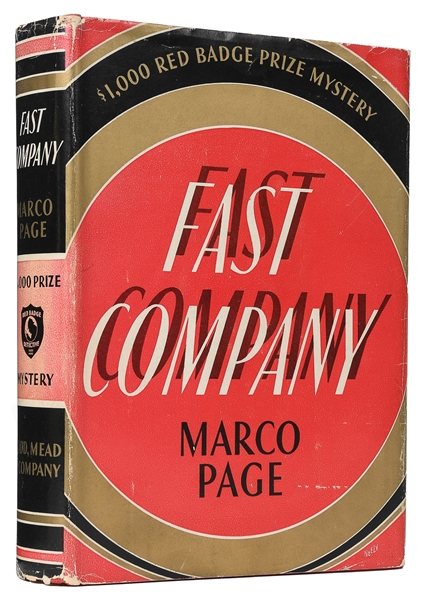  PAGE, Marco (pseudonym of Harry KURNITZ, 1908-1968). Fast C...