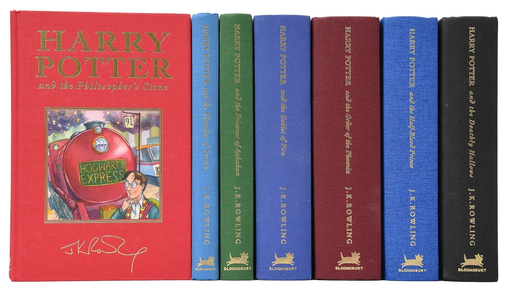  ROWLING, J.K. [The Harry Potter novels]. London: Bloomsbury...