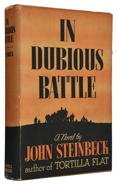  STEINBECK, John (1902–1968). In Dubious Battle. New York: C...