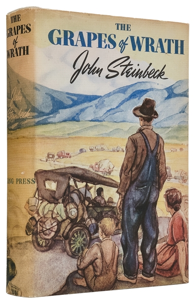  STEINBECK, John (1902-1968). The Grapes of Wrath. New York:...